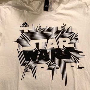 Star Wars x adidas shirt- size L